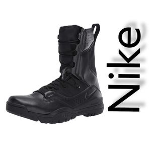 black work boots nike